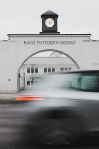 The old factory building of BMW (Bayrische Motoren Werke). I always cycle past the building when I have to go to the hardware store - as I did today.