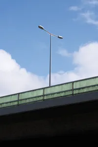 Bridge. Lantern. Photo.